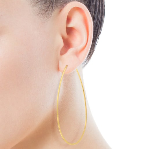 Vermeil Silver Lagrima Earrings | TOUS