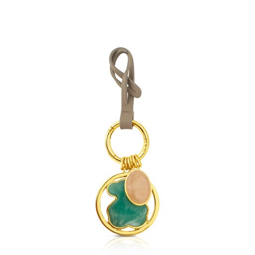 Camille Medallions customizable key ring