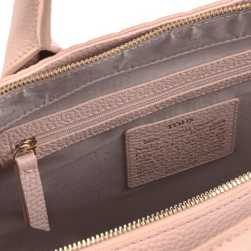 Capazo Sherton de Piel rosa