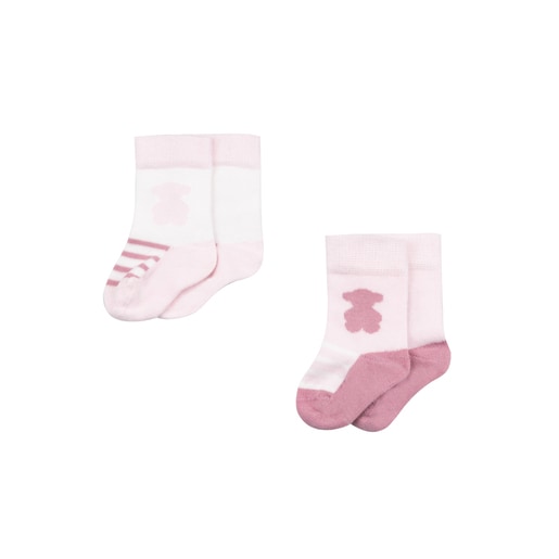 Set mitjons combinats Sweet Socks Rosa