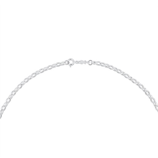 Corrente média TOUS Chain em Prata, 60 cm.