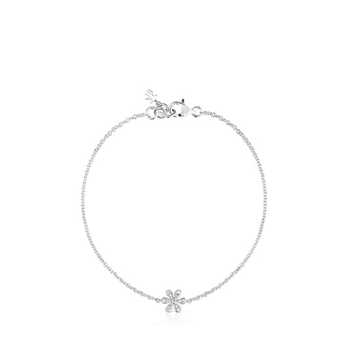 Bracelet Blume en Or blanc avec Diamants