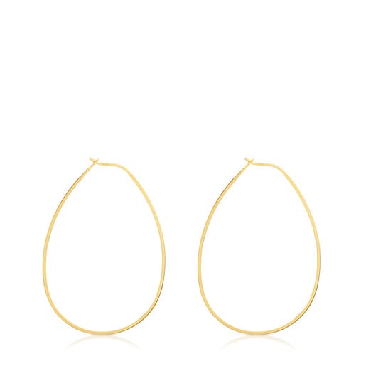 Gold Lagrima Earrings