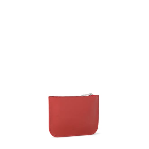 حقيبة أدوات تجميل Dorp صغيرة الحجم باللون الأحمر