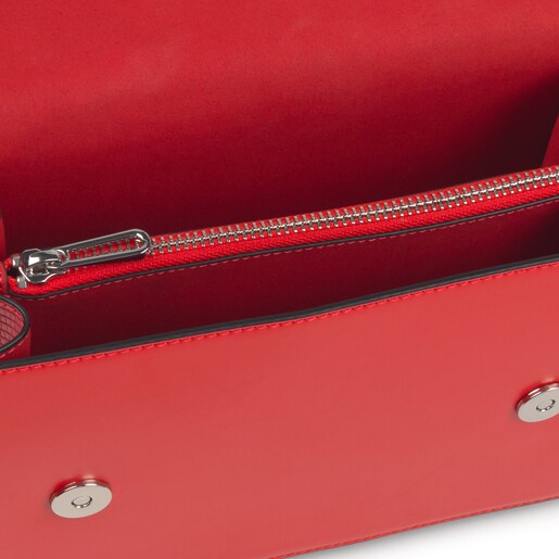 Bandolera pequeña Audree rojo