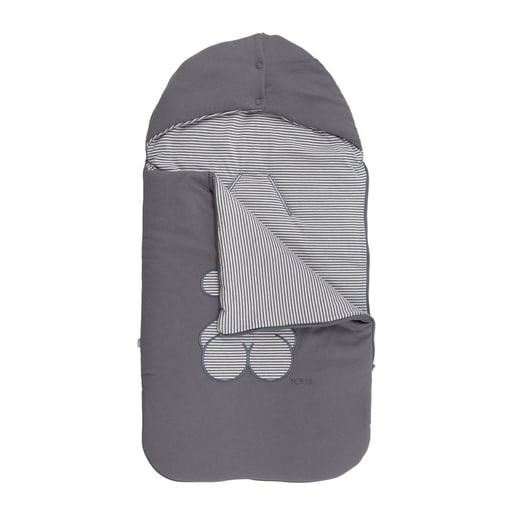 Saco Bear rayado gris