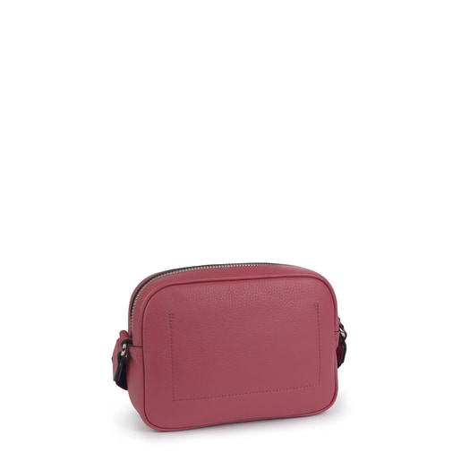 Small leather pink Leissa crossbody bag | TOUS