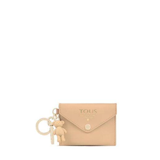 Beige TOUS Envelope Key ring with mini toiletry bag