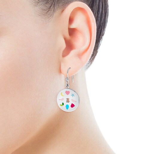 Pendientes nit acero hotsell tous