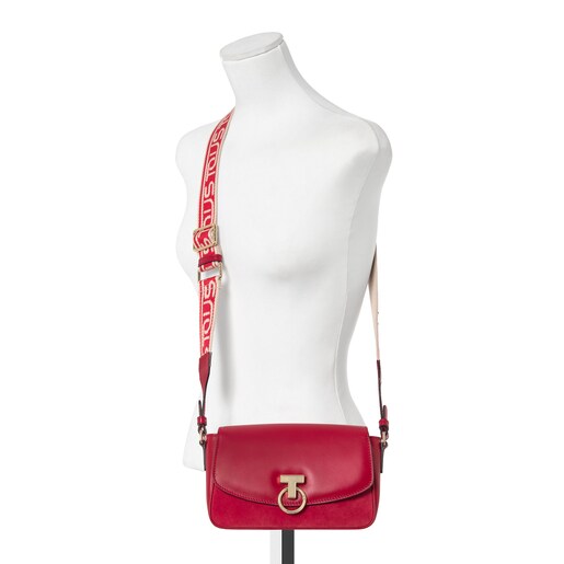 Bolso Bandolera Zafiro de piel Roja