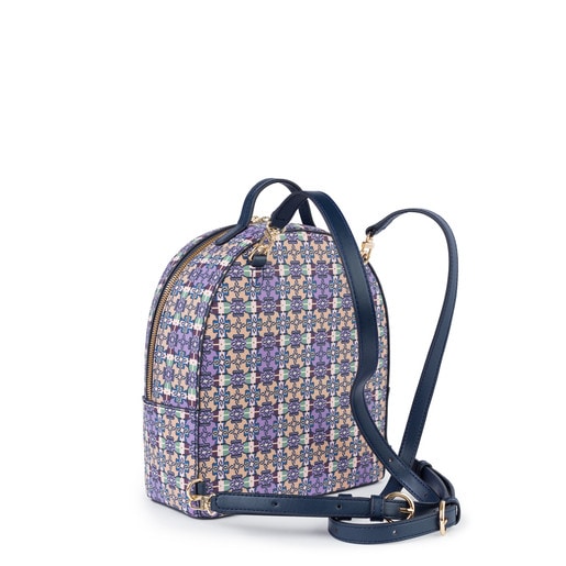 Small lilac Mossaic Square Backpack