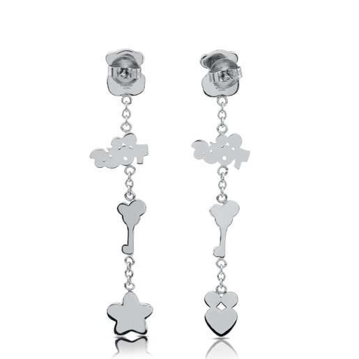 Pendientes acero quirúrgico tous sales