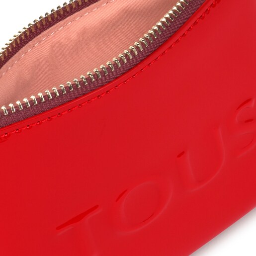 Small red and pink Dorp Toiletry bag