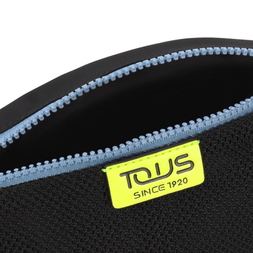 Neceser mediano Ina negro y multicolor