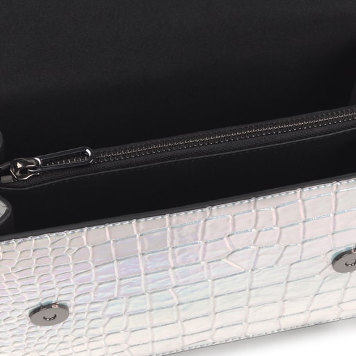 Small iridescent Audree Wild Crossbody bag