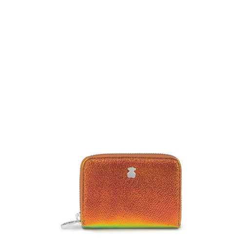 Porte-monnaie Dorp Moyen Iridescent Orange