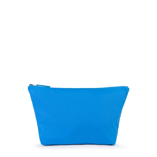 Μεσαίου μεγέθους τσάντα Δύο Όψεων Unique Kaos Shock σε μπλε-πολύχρωμο