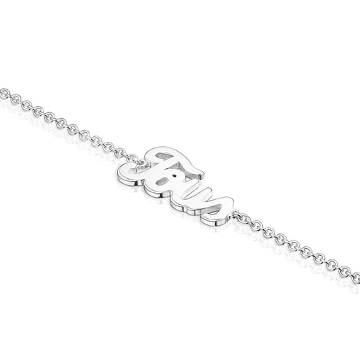 Bracelet TOUS Logo en Argent