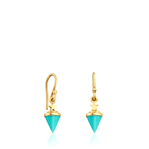 Boucles d'oreilles Tack en Vermeil