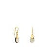 TOUS Color Earrings in Silver Vermeil and Smoky Quartz