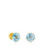 Ivette Earrings in Gold with Topaz