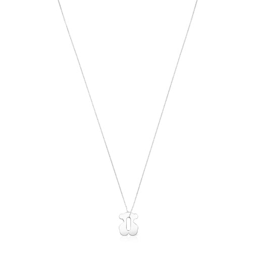 Collier Hold Metal ours en Argent