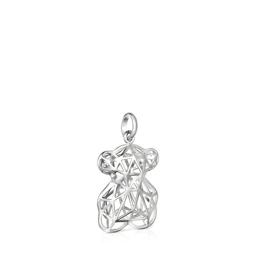 Medium Silver Sketx Line Pendant