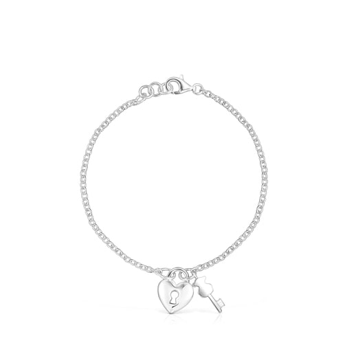 Pulseira San Valentín em Prata - Exclusivo Online