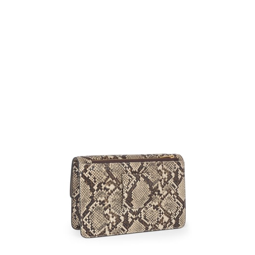 Beige small Hold Wild crossbody bag TOUS