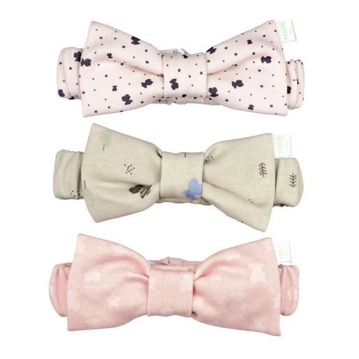 Set de Diademas Smile Rosa