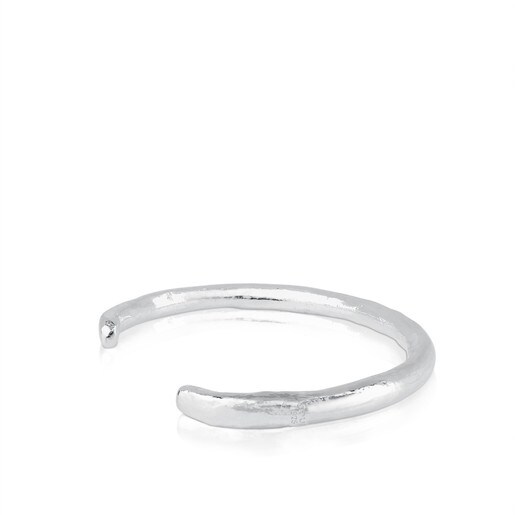 Silver Duna Tube Bracelet