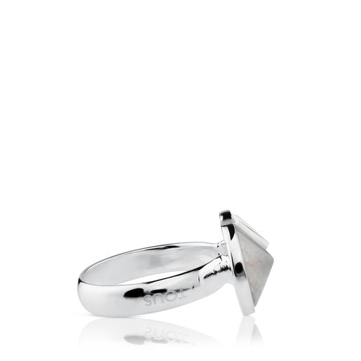Silver Tack Conica Ring