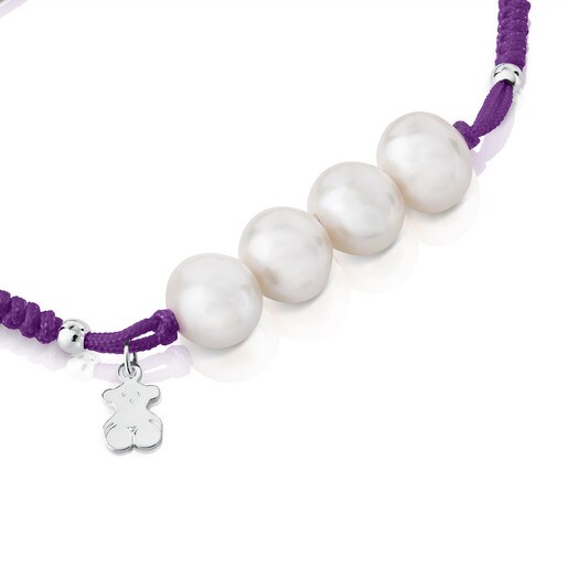 Armband TOUS Pearls aus Silber