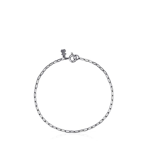 Armband-Set TOUS Chain aus Vermeil-Silber und Dark Silver