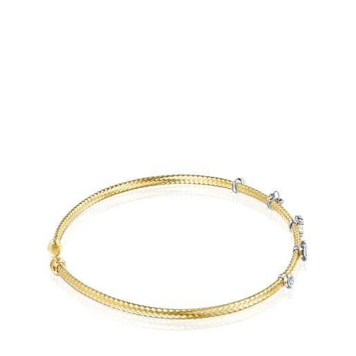 Light Bracelet in Gold with Diamonds | TOUS