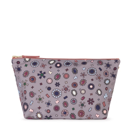 Sac Kaos Shock Teatime moyen multicolore et rose