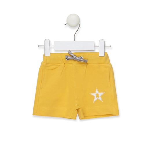 Bermuda de niño Casual Amarillo