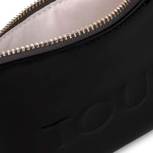 ポーチ  Dorp Logo  フラット  S 合成皮革 ブラック