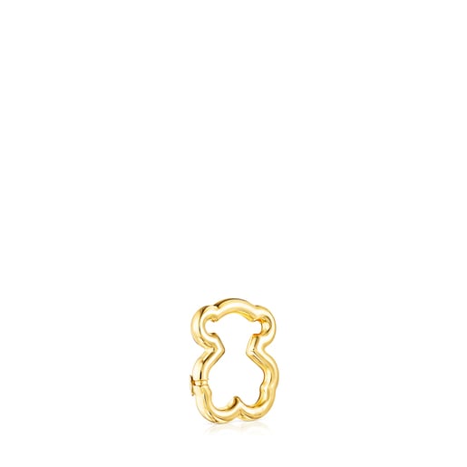 Small Gold Hold Bear Ring