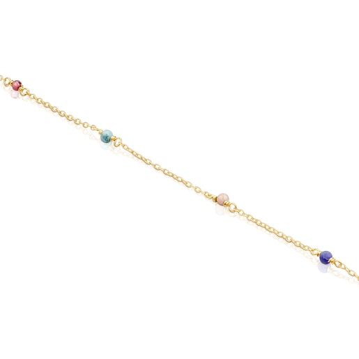 צמיד Super Power מוורמיל כסף בשילוב אבני חן