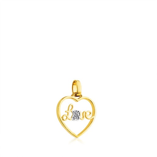 Gold San Valentin Pendant
