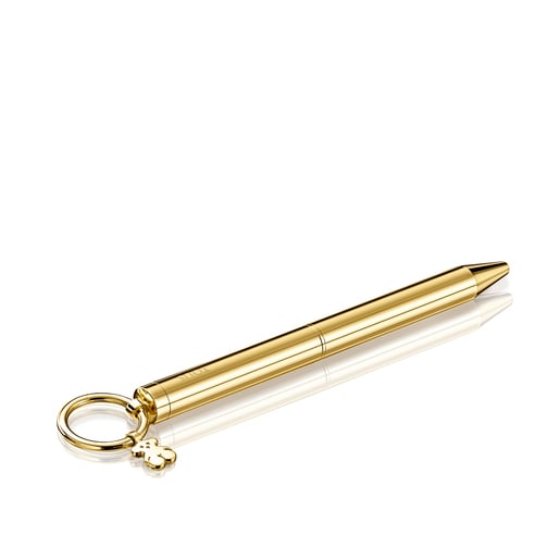 Gold IP Steel Hold Pen