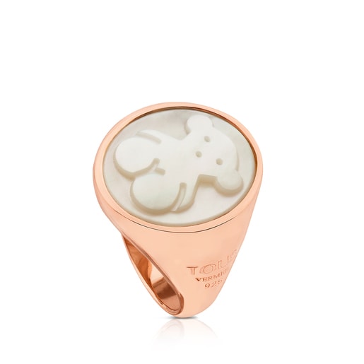Anillo tous nacar sales