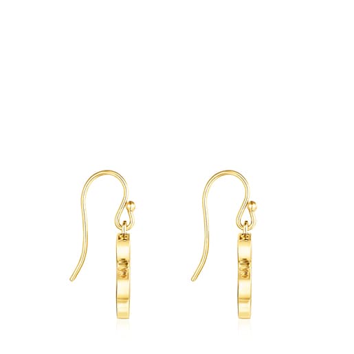 Short Silver Vermeil with Mother-of-Pearl Almarusa Earrings