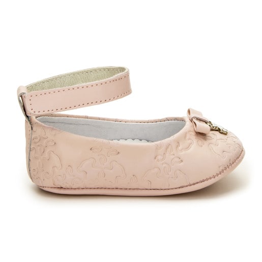 Mini Walk Mossaic ballet shoes in pink
