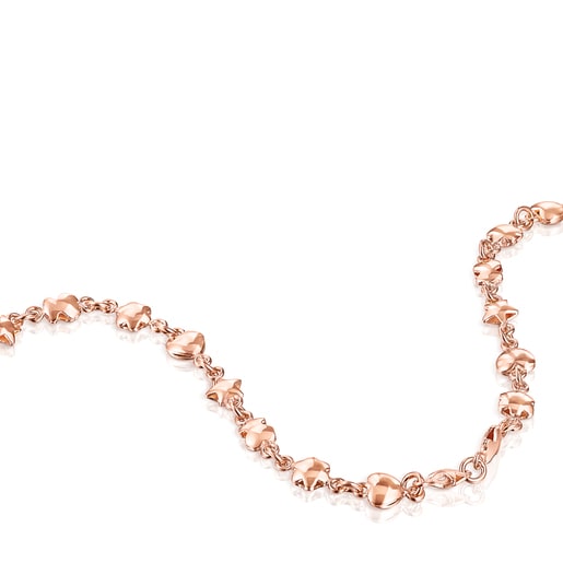 Collier Mini Icons en Argent Vermeil rosé