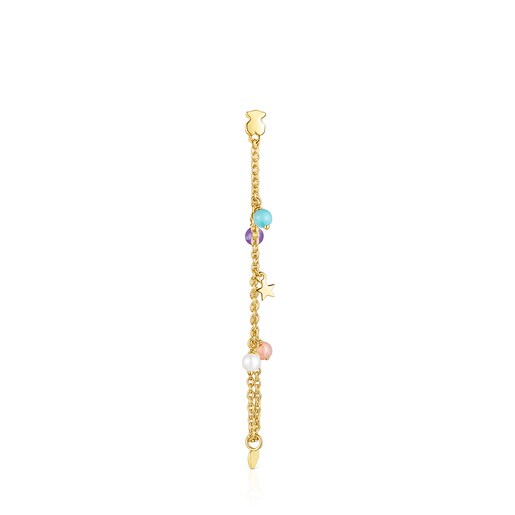 Silver Vermeil Cool Joy Earring with Gemstones