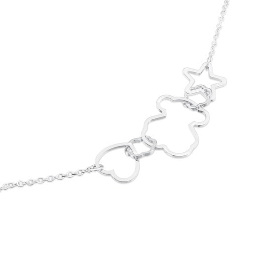 Silver New Silueta Necklace
