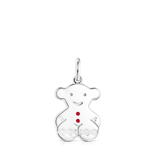 Silver Xmas Collection cookie Pendant