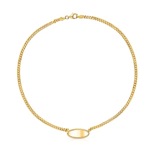 Silver Vermeil Minne Necklace